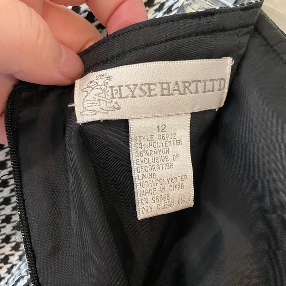 3 pc Suit Ilyse Hart Ltd Houndstooth - Picture 12 of 16